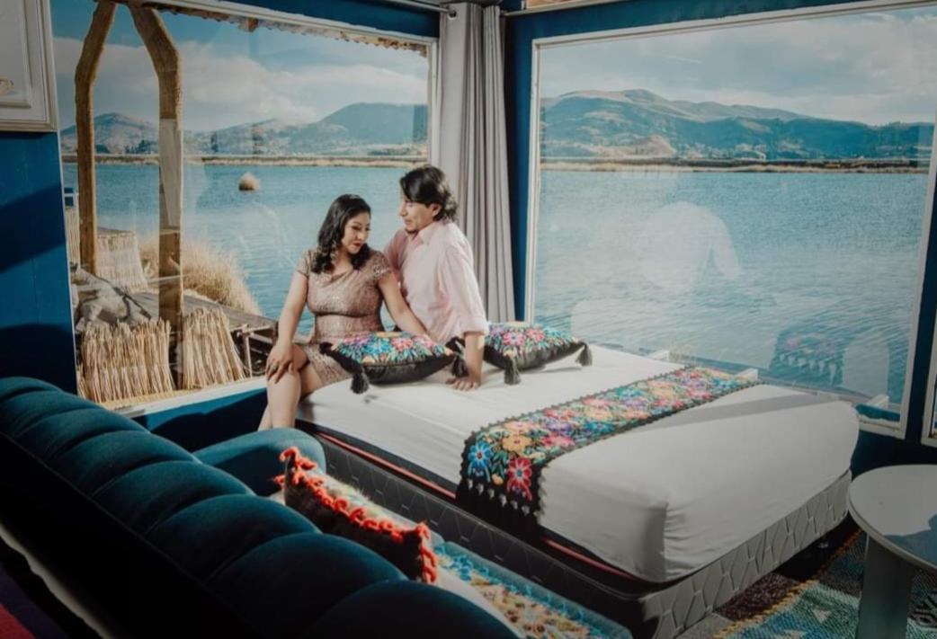 Kay Pacha Lodge Lago Titicaca All Inclusive Puno Buitenkant foto
