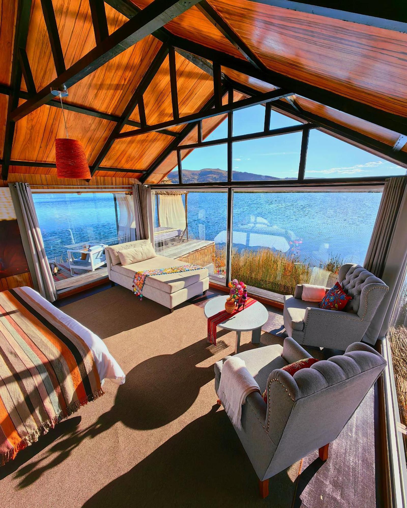 Kay Pacha Lodge Lago Titicaca All Inclusive Puno Kamer foto