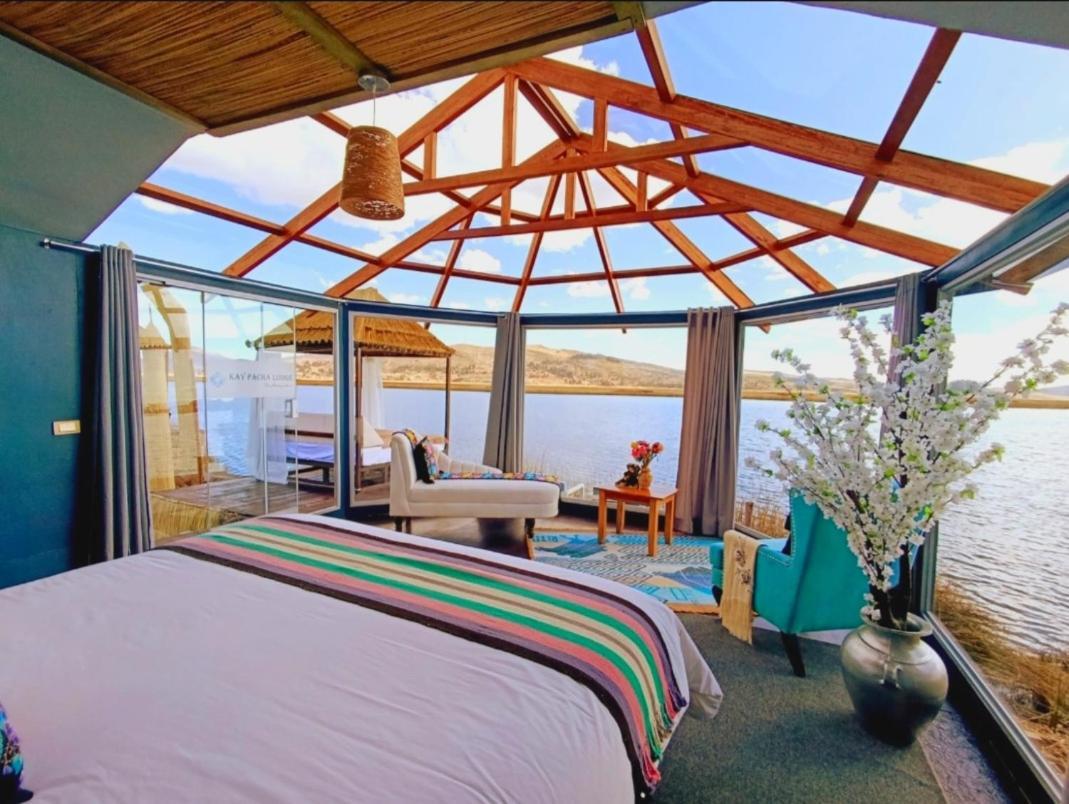 Kay Pacha Lodge Lago Titicaca All Inclusive Puno Kamer foto