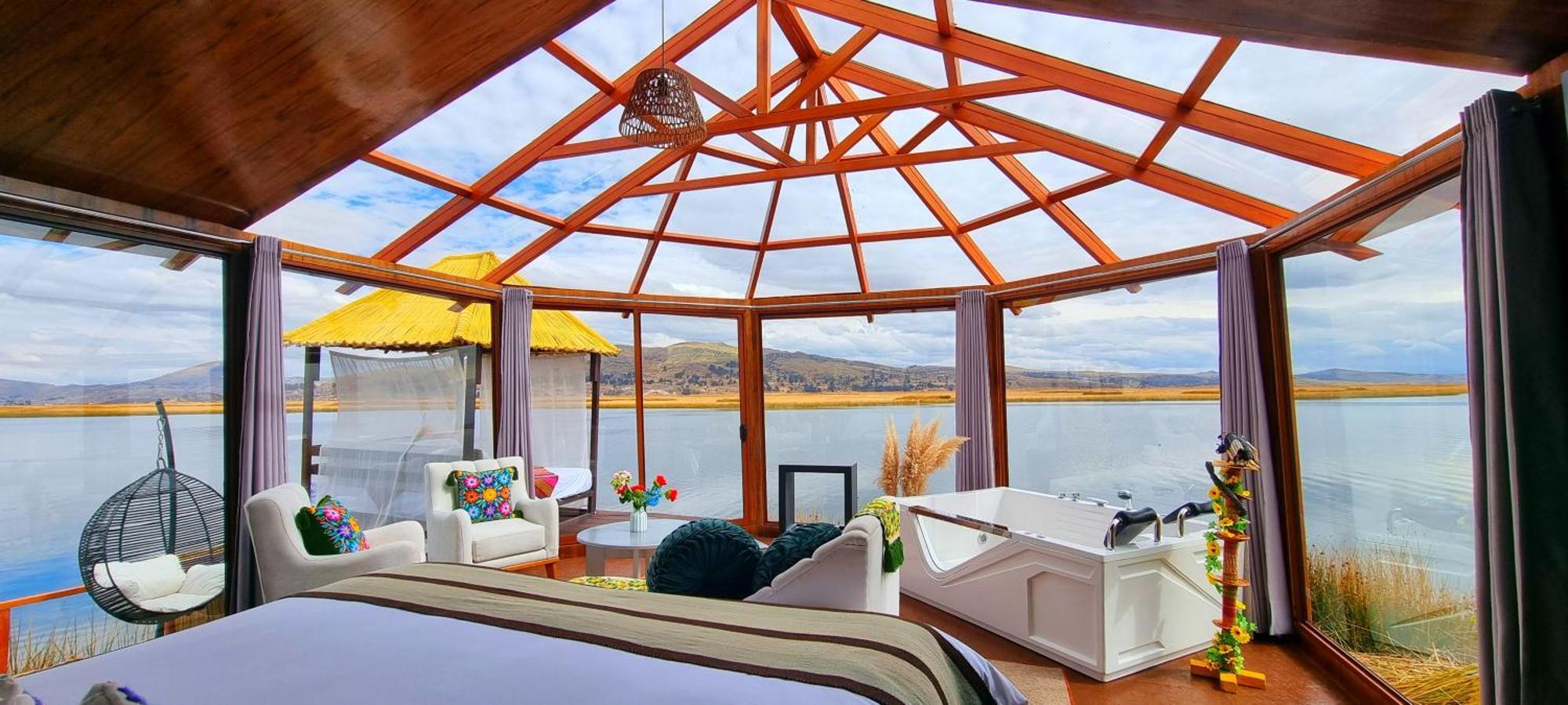 Kay Pacha Lodge Lago Titicaca All Inclusive Puno Buitenkant foto